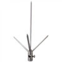 captor franklin 300 mm em latão, 01 Descida